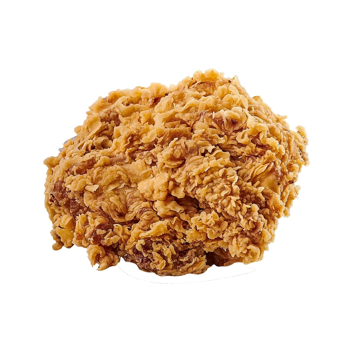 A piece of chicken thigh
